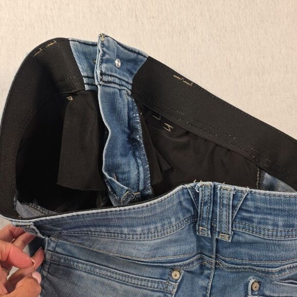 Democracy AB Technology Jeans Women's Size 10 Stretch Skinny - Picture 10 of 11